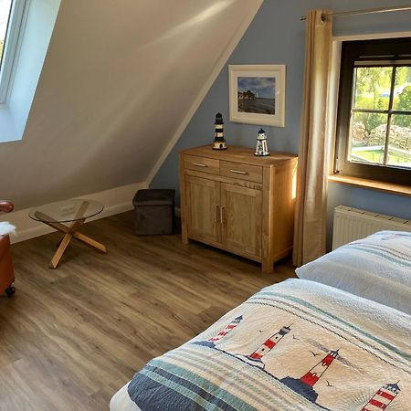 Grosse 4 Sterne Ferienwohnung Beim Boddenstrand Sundhagen-Niederhof Extérieur photo
