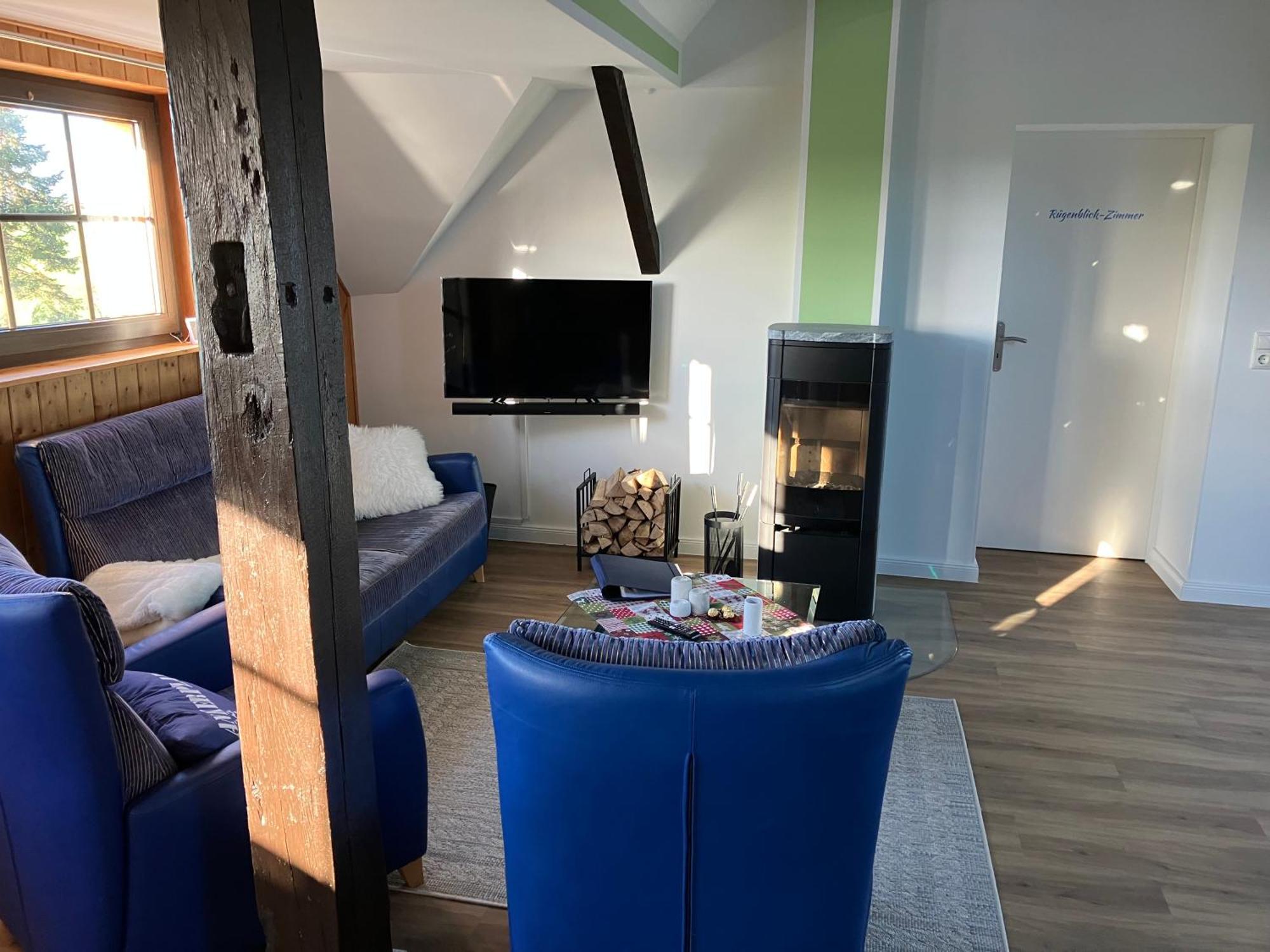Grosse 4 Sterne Ferienwohnung Beim Boddenstrand Sundhagen-Niederhof Extérieur photo