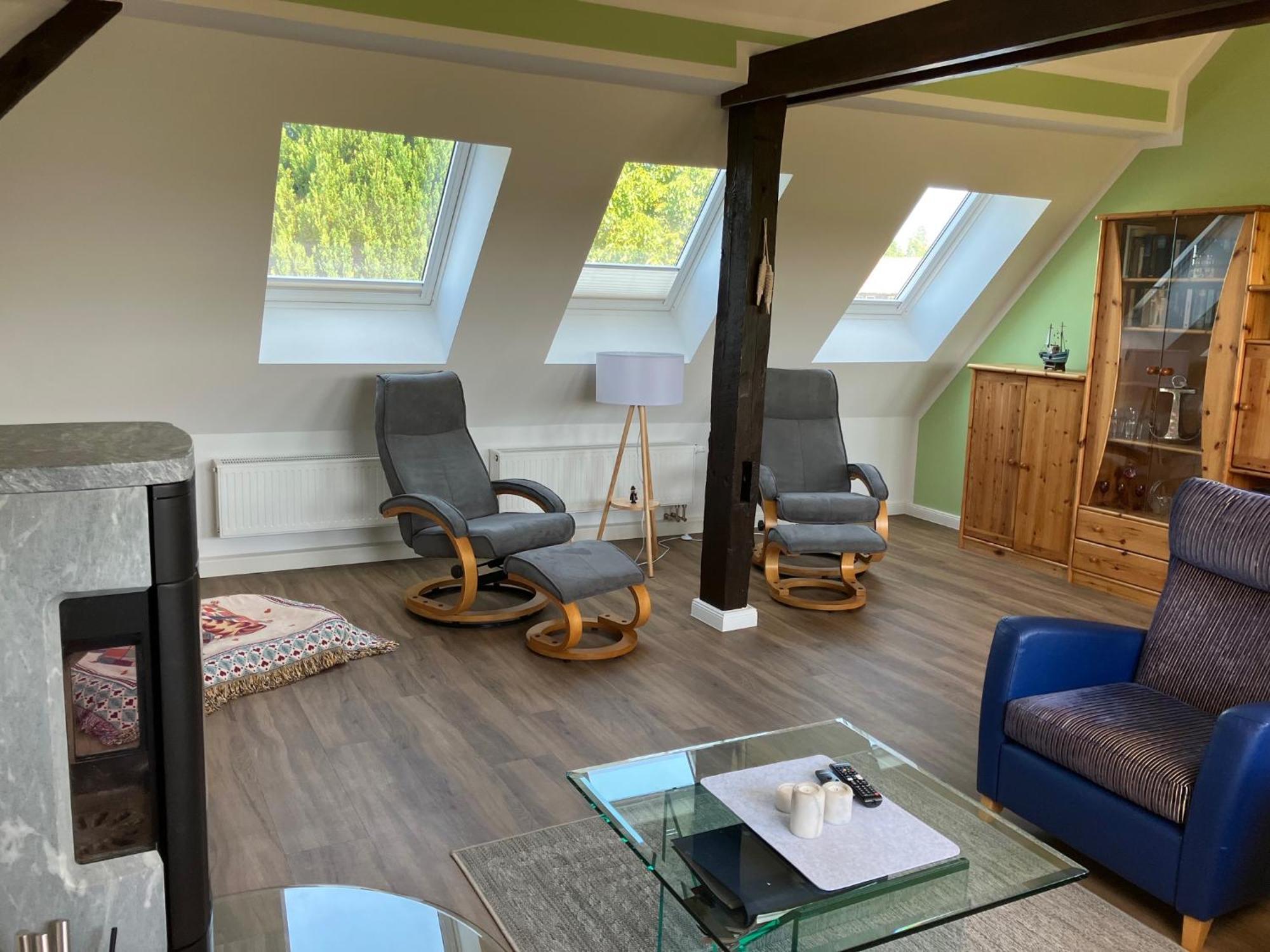 Grosse 4 Sterne Ferienwohnung Beim Boddenstrand Sundhagen-Niederhof Extérieur photo