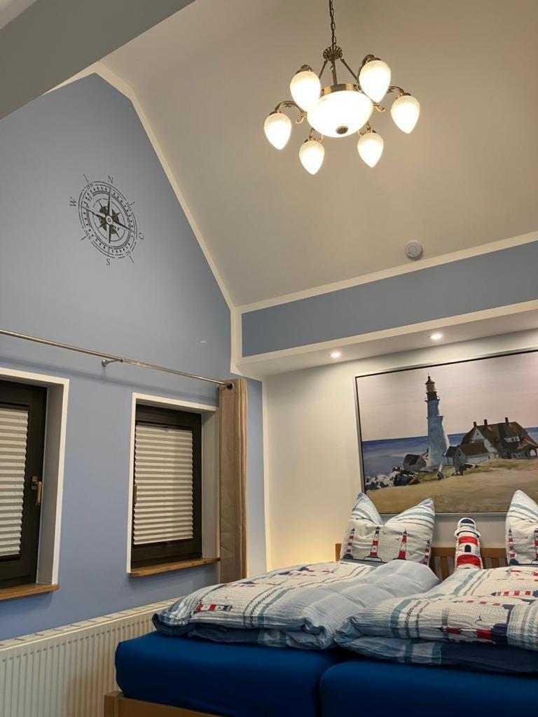 Grosse 4 Sterne Ferienwohnung Beim Boddenstrand Sundhagen-Niederhof Extérieur photo