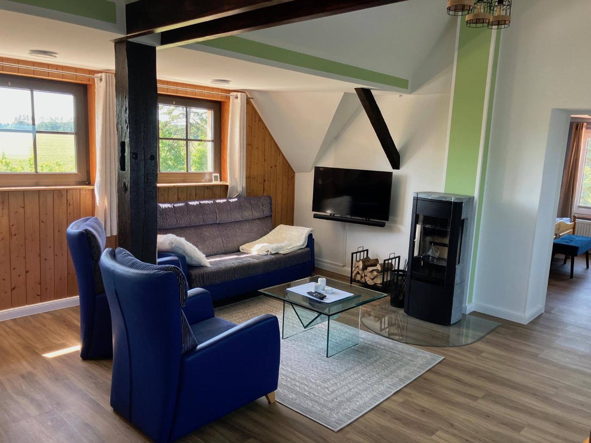Grosse 4 Sterne Ferienwohnung Beim Boddenstrand Sundhagen-Niederhof Extérieur photo