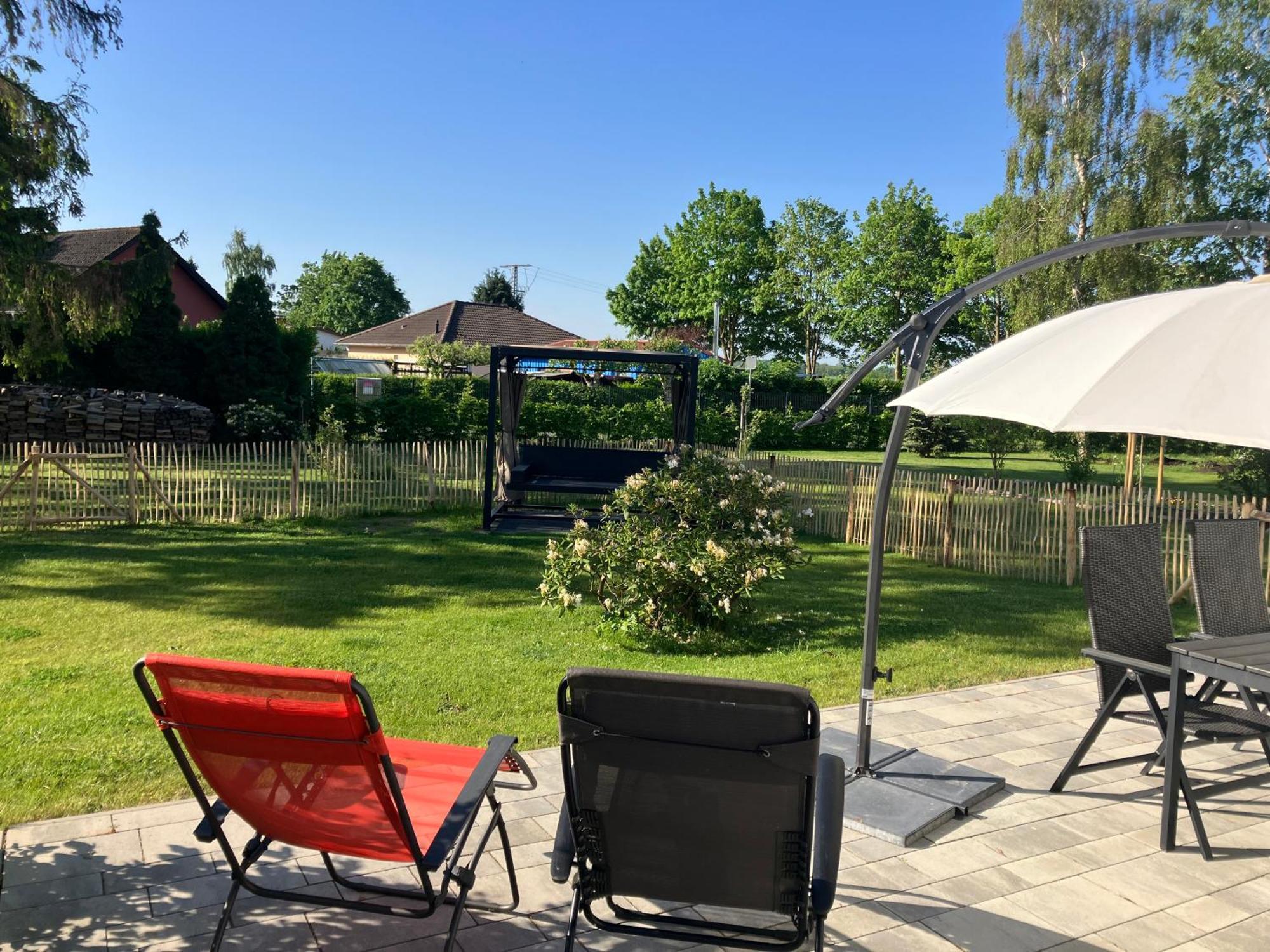 Grosse 4 Sterne Ferienwohnung Beim Boddenstrand Sundhagen-Niederhof Extérieur photo