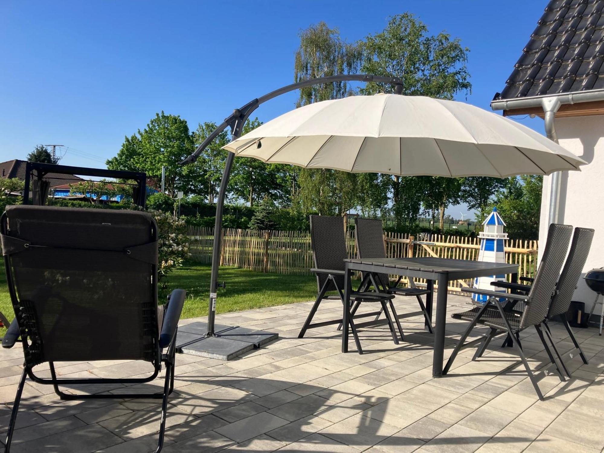 Grosse 4 Sterne Ferienwohnung Beim Boddenstrand Sundhagen-Niederhof Extérieur photo