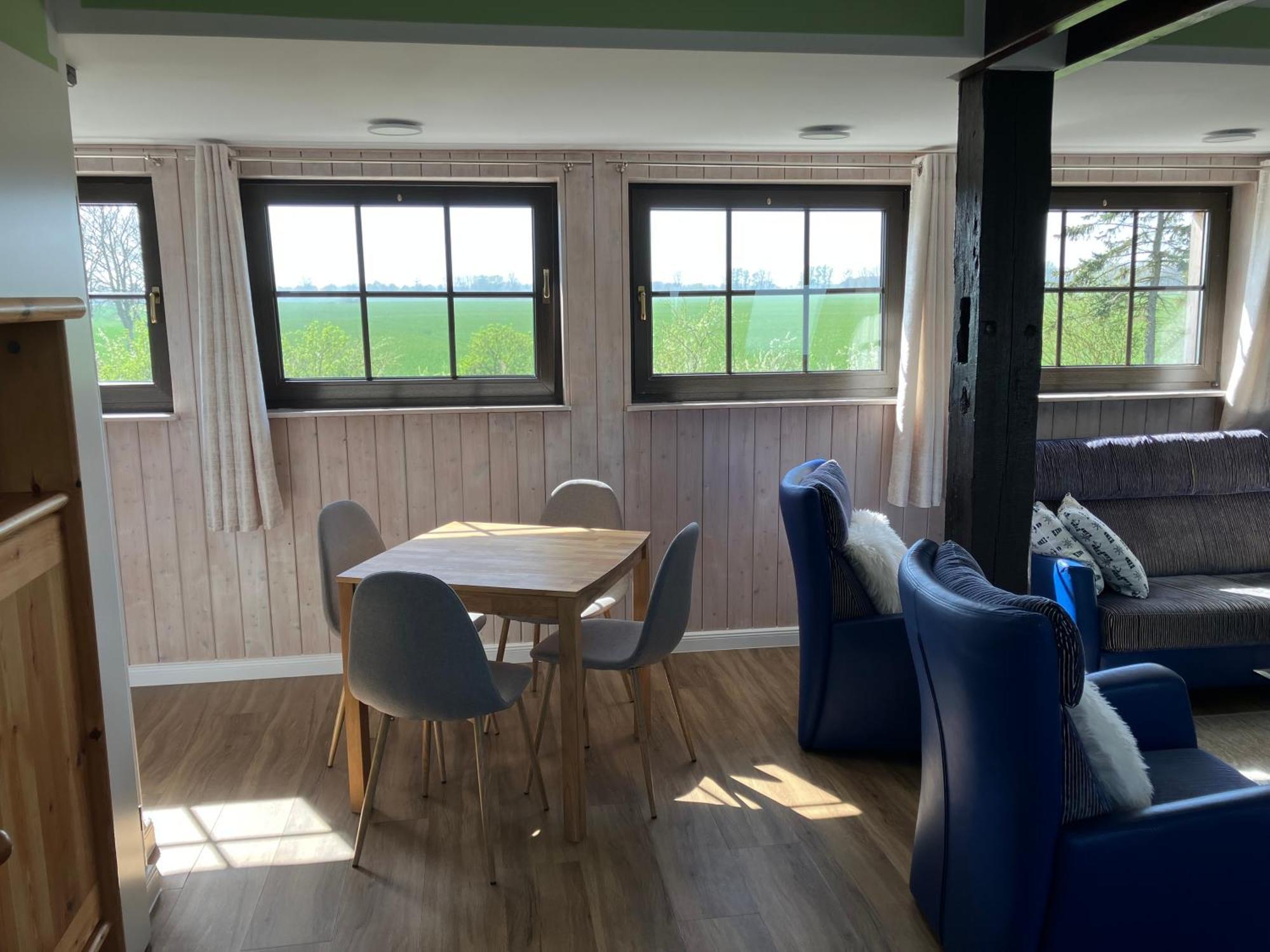 Grosse 4 Sterne Ferienwohnung Beim Boddenstrand Sundhagen-Niederhof Extérieur photo