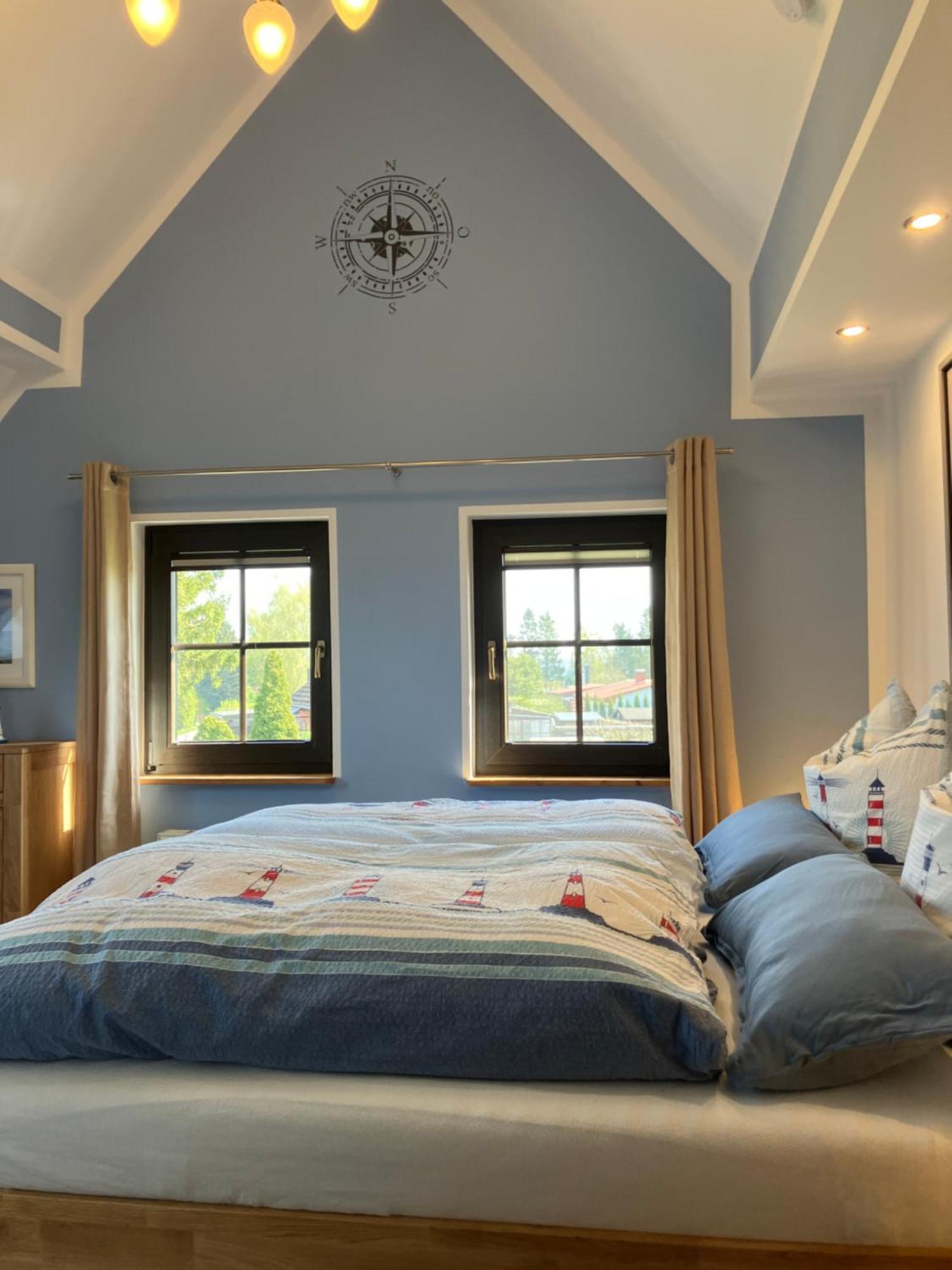Grosse 4 Sterne Ferienwohnung Beim Boddenstrand Sundhagen-Niederhof Extérieur photo