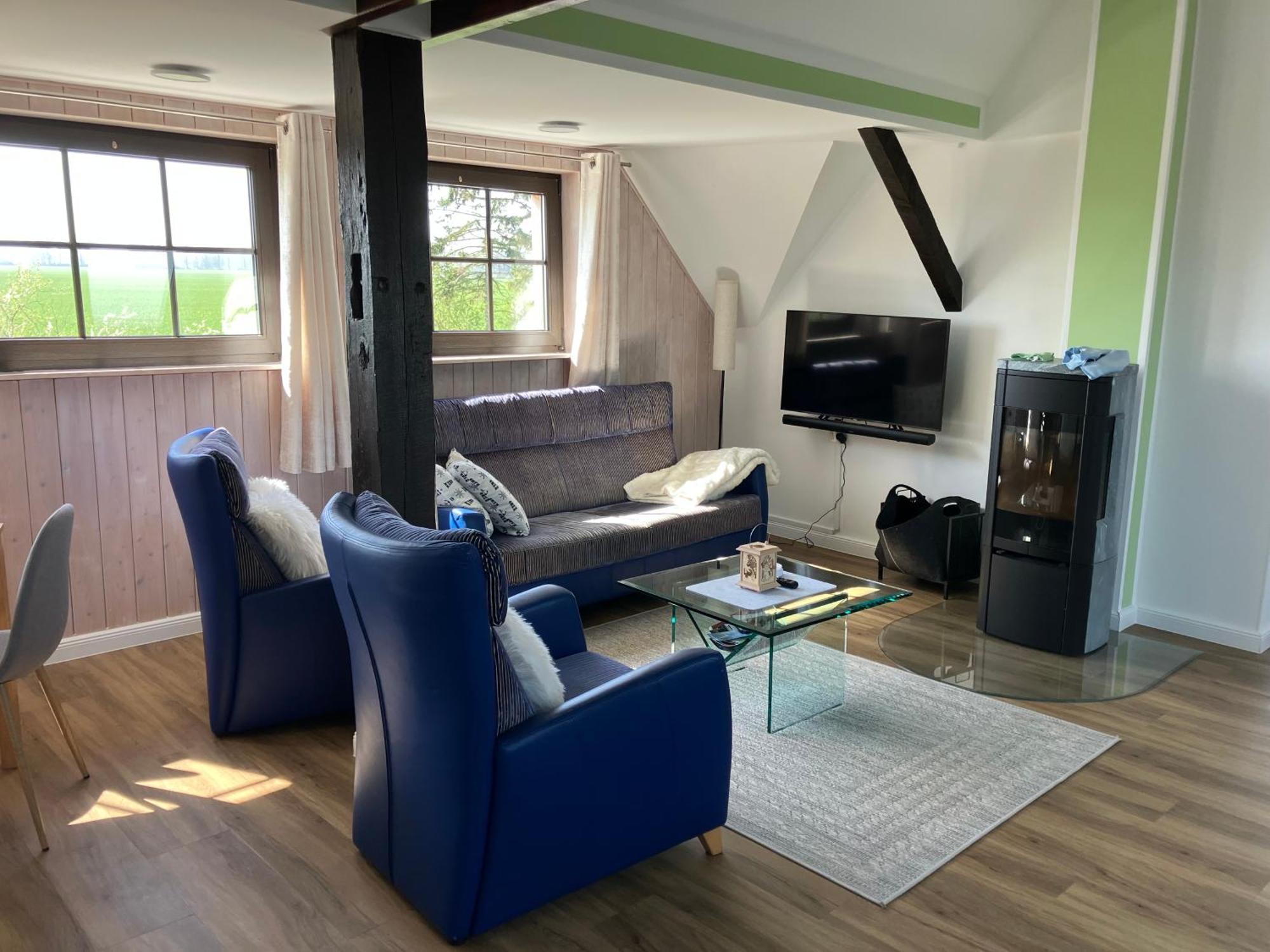 Grosse 4 Sterne Ferienwohnung Beim Boddenstrand Sundhagen-Niederhof Extérieur photo
